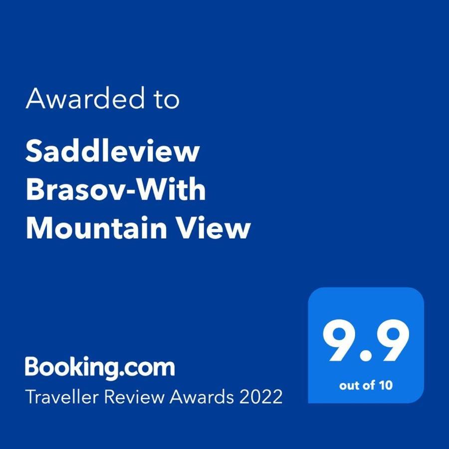 Saddleview Brasov-With Mountain Viewアパートメント エクステリア 写真